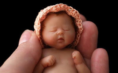 Cute and Amazing Baby Sculptures by Camille Allen