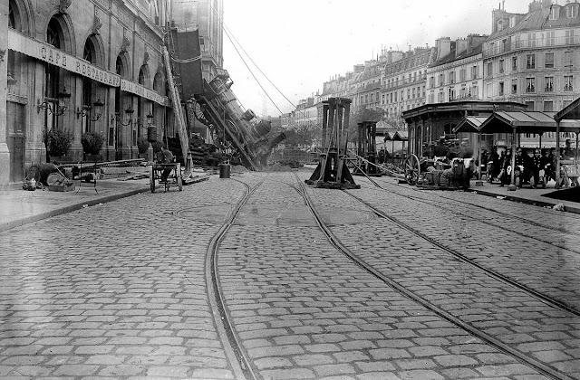 El descarrilamiento de Montparnasse en 1895