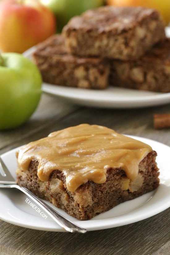 Apple Snack Cake with Caramel Frosting Tasty 4 Recipes