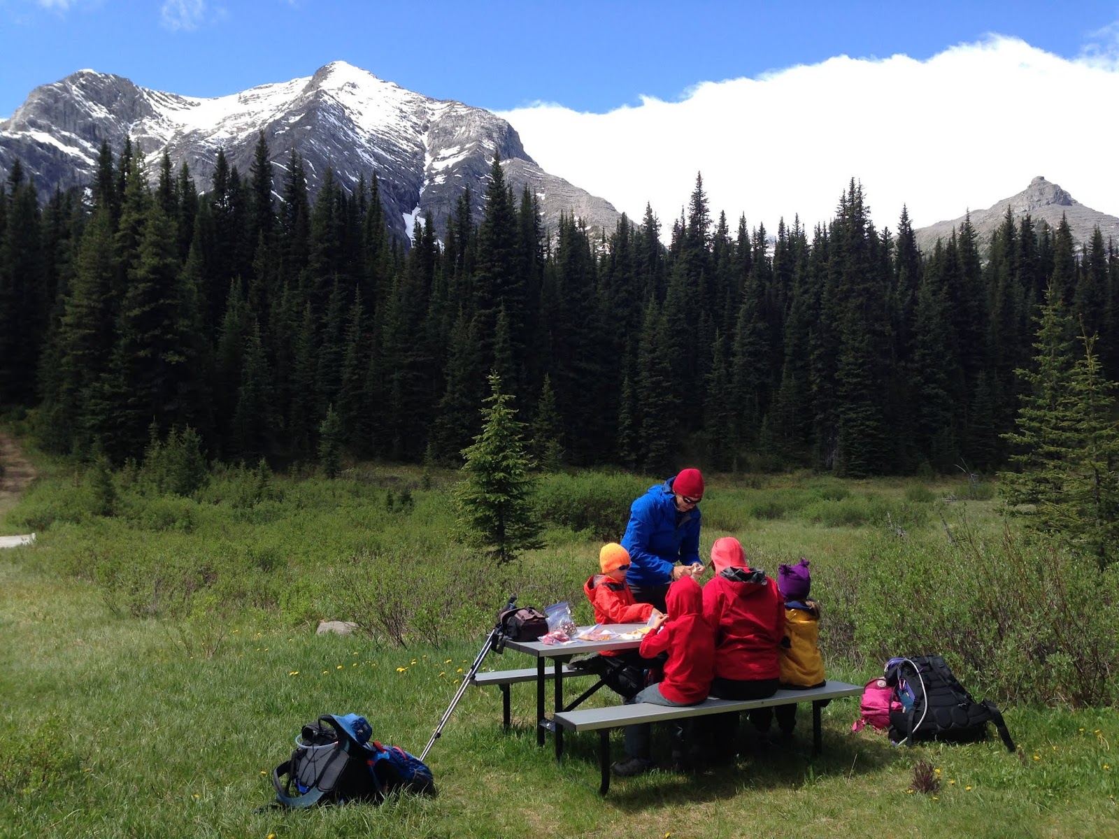 Family Adventures in the Canadian Rockies Backcountry Cabin Camping
