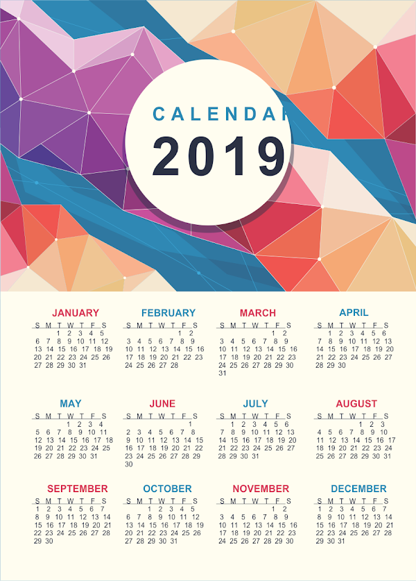 DESAIN KALENDAR GRATISAN TAHUN 2019 ABSTRAK DESAIN KALENDAR GRATISAN TAHUN 2019 ABSTRAK