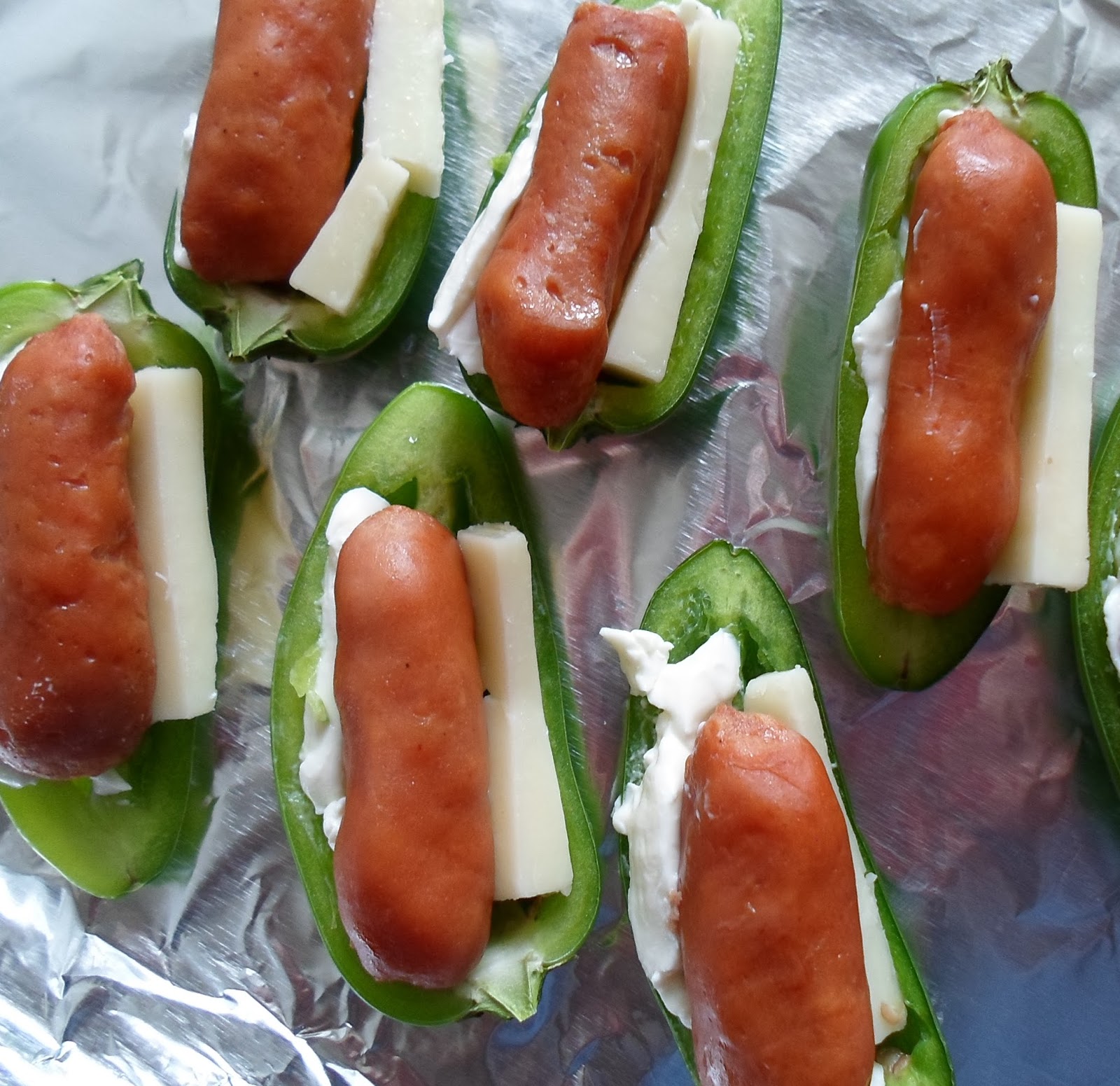 Happier Than A Pig In Mud Pigs in a Blanket Stuffed Jalapenos