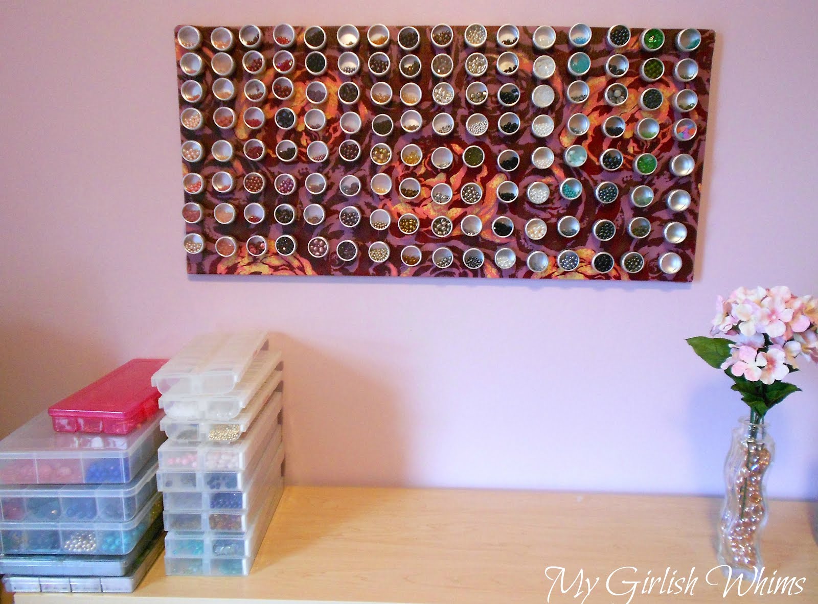 fabric covered magnetic board