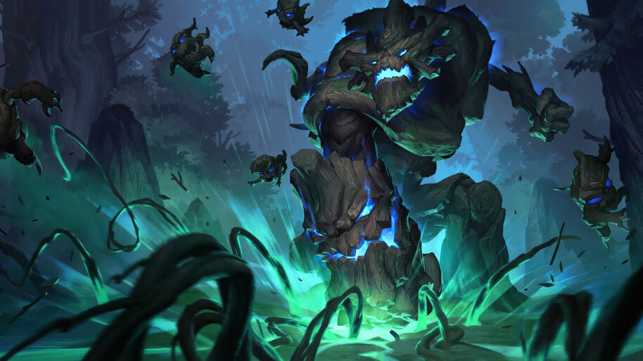 Maokai, LoL, Legends of Runeterra, 4K, #3.1780