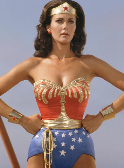 Figurino Mulher Maravilha - Lynda Carter