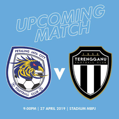 Live Streaming PJ City vs Terengganu Liga Super 27.4.2019 Live Streaming PJ City vs Terengganu Liga Super 27.4.2019