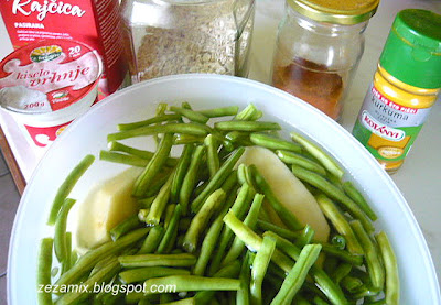 green beans and potatoes for stew