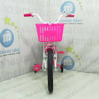 Sepeda Anak Wimcycle Barbie CTB AF 16 Inci Lisensi