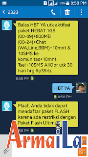 Solusi Restriksi Dengan Paket Lain Telkomsel CUG Armaila (5) Solusi Restriksi Dengan Paket Lain Telkomsel CUG Armaila (5)