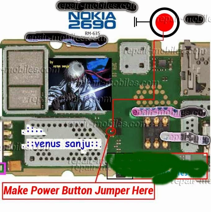 Genius Flasher Solusi Tombol ON Of Nokia 2690