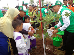 HMPI (Hari Menanam Pohon Indonesia) kerjasama Dishutbun Kab. Sumenep