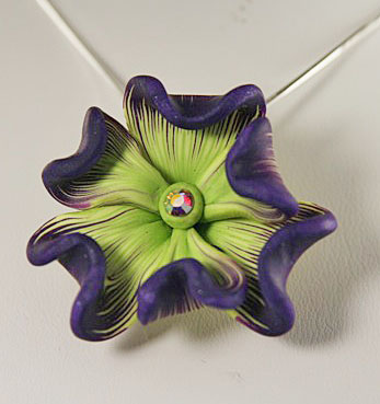 Kristie Foss Creations: Purple & Lime
