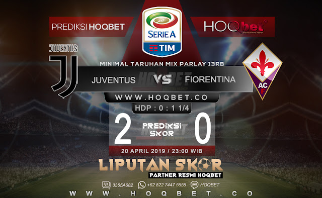 Prediksi Juventus vs Fiorentina 20 April 2019 http://www.liputanskor.com/