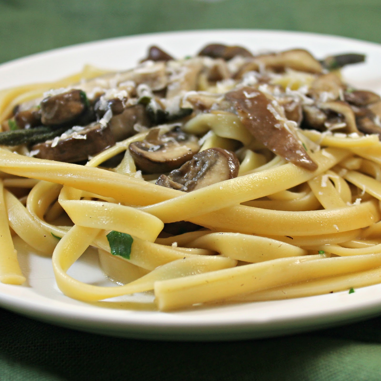 Pasta with Wild Mushroom Sauce Recipe I Can Cook That