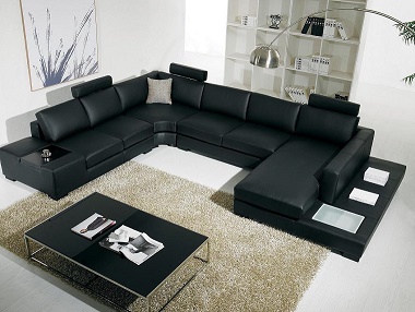 Salas con sofá color