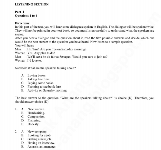 Soal Try Out Ucun Bahasa Inggris Sma Prodi Ips Dki Jakarta