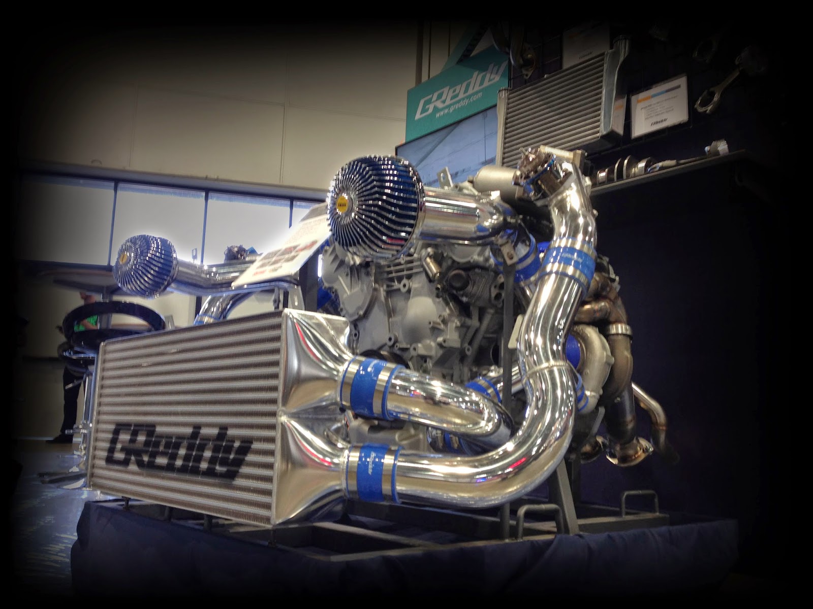 to the official GReddy USA blog New GReddy products introduced at the SEMA Show