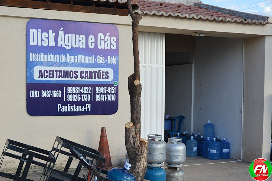 DISK ÁGUA E GÁS Distribuidora de Água Mineral, Gás e Gelo, agora está