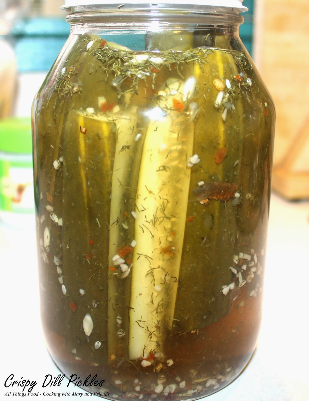 Cooking With Mary and Friends: Crispy Dill Pickles