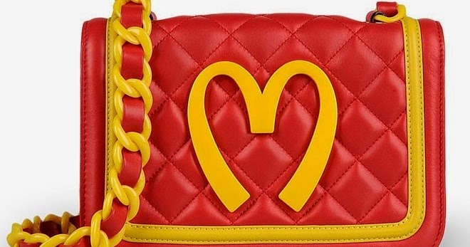 moschino mcdonalds bolsa