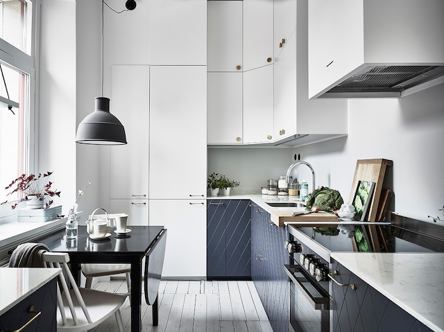 my scandinavian home: A Swedish apartment in cool, calm, icy tones