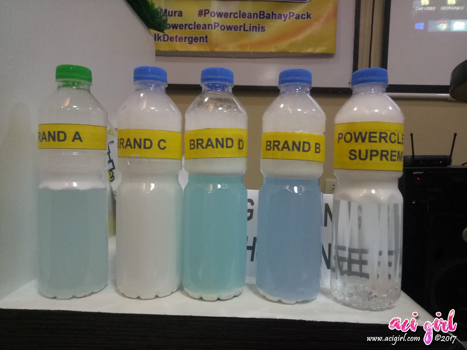 Power Clean Chemicals — Aci Girl