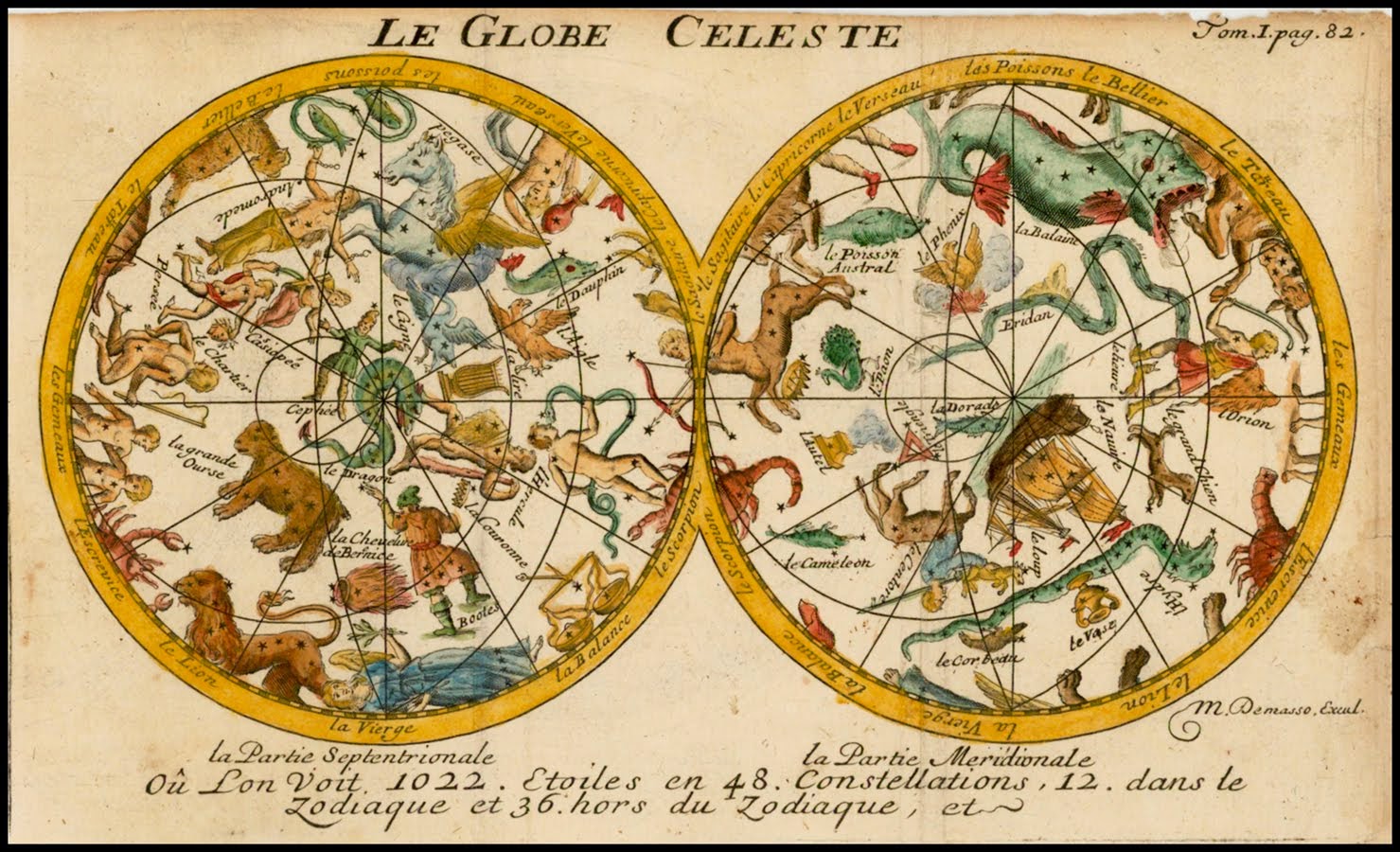 Title: Le Globe Celeste Map Maker: Pherotee De La Croix