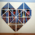 DIY: Mosaicos y collages de corazones