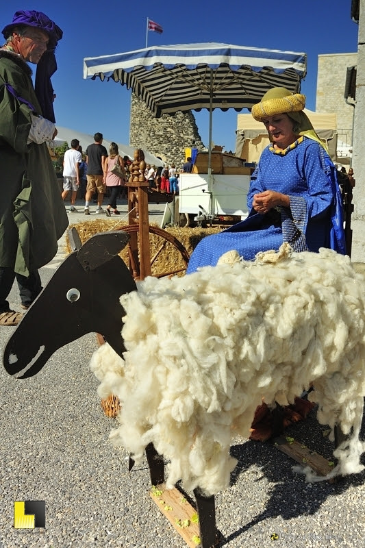 fileuse au rouet photo Pascal Blachier
