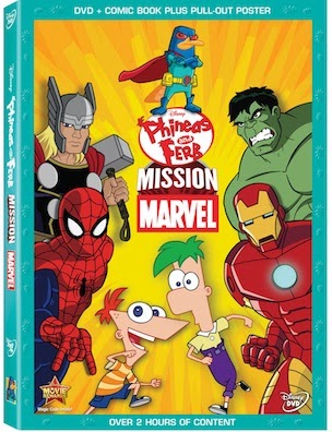 Phineas and Ferb: Mission Marvel on DVD