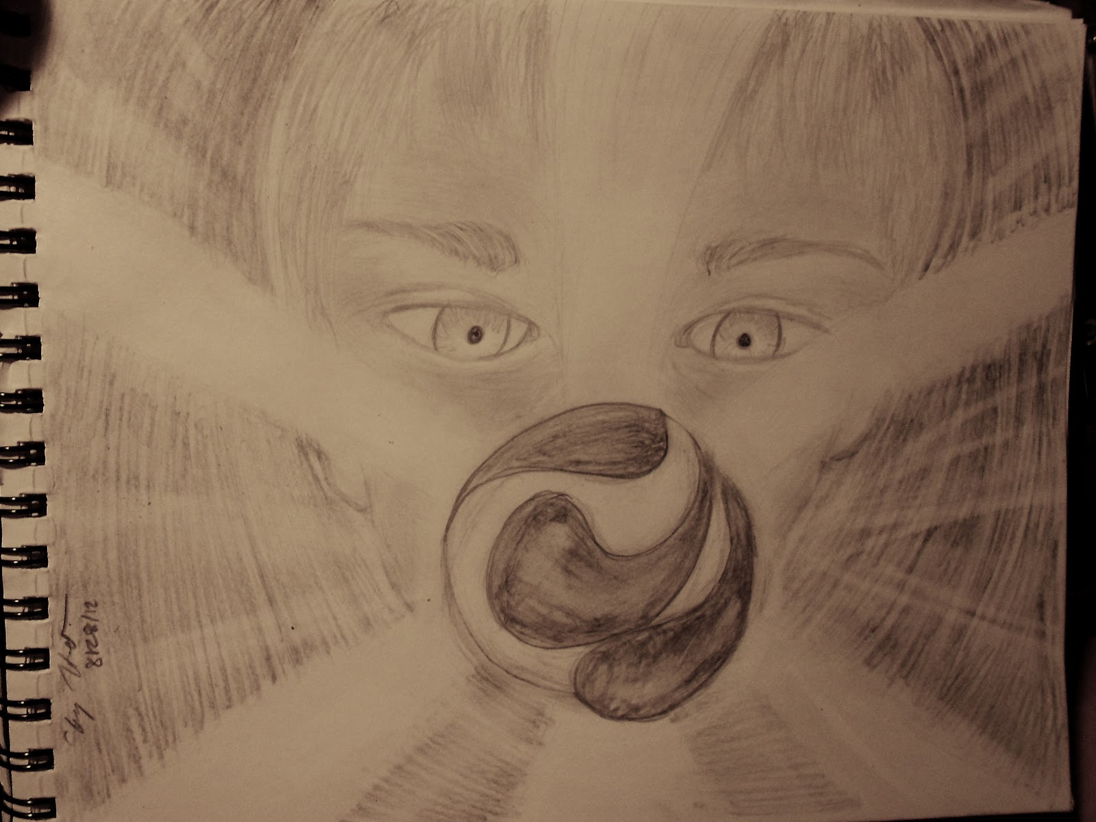 Shay Hardman Drawing Orb of Light