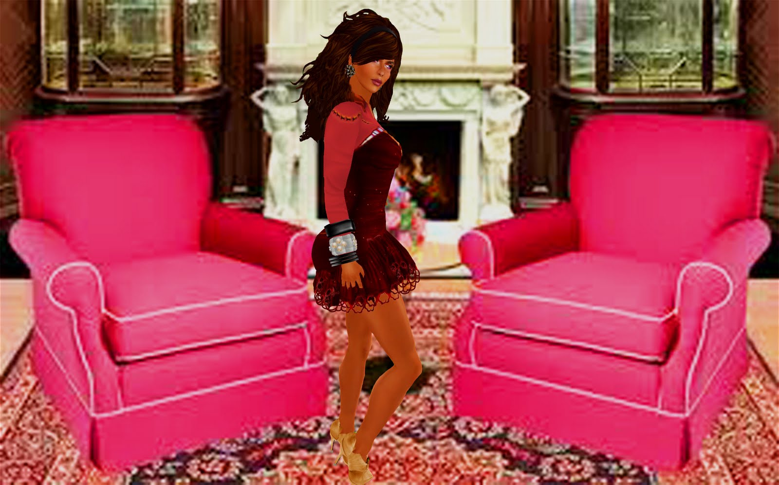 The Urban Couture Fashionista 52 Weeks of Color Week 33 Mahogany