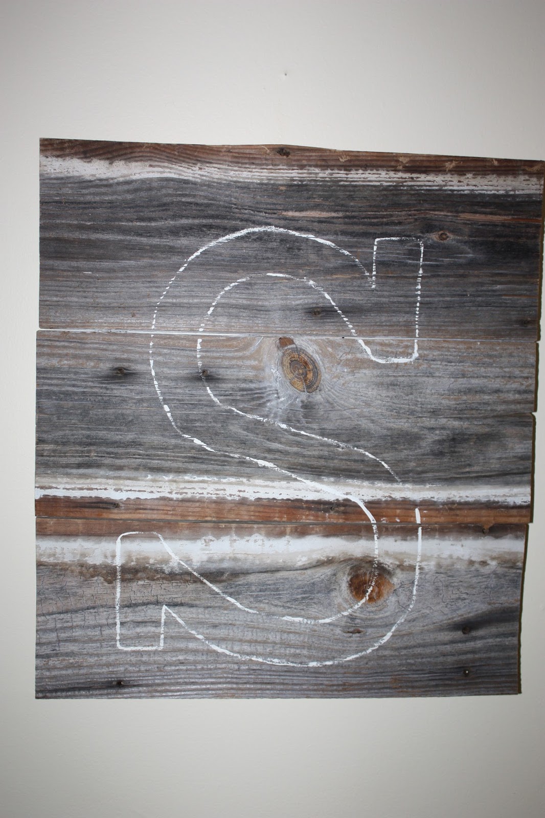 Southern DIY Diary: Monogram wall decor... How-to!