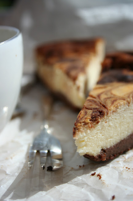 Mocha cheesecake