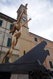 Salvador Dali Sculpture Exhibition in centro Pietrasanta Italy