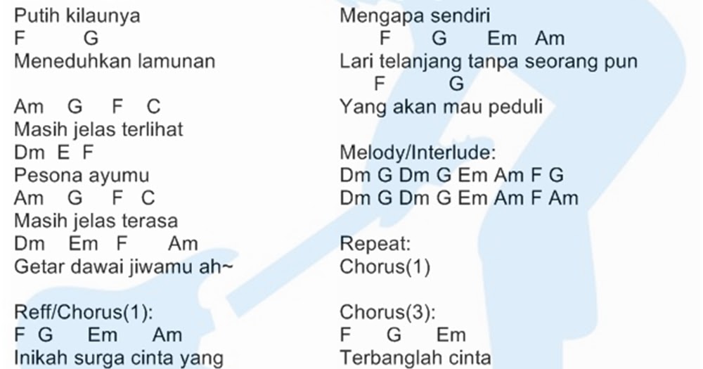 Chord Lirik Lagu Ada Band Arsia Lirik
