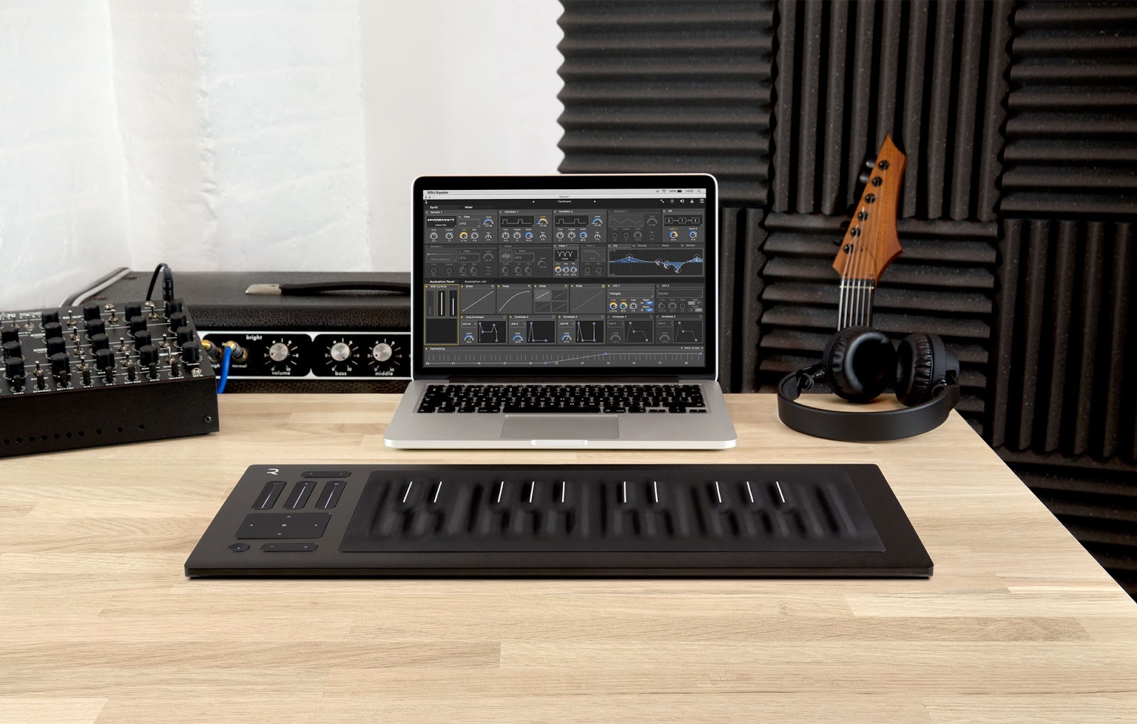MATRIXSYNTH ROLI Introduces the Seaboard RISE Two Octave MIDI Controller