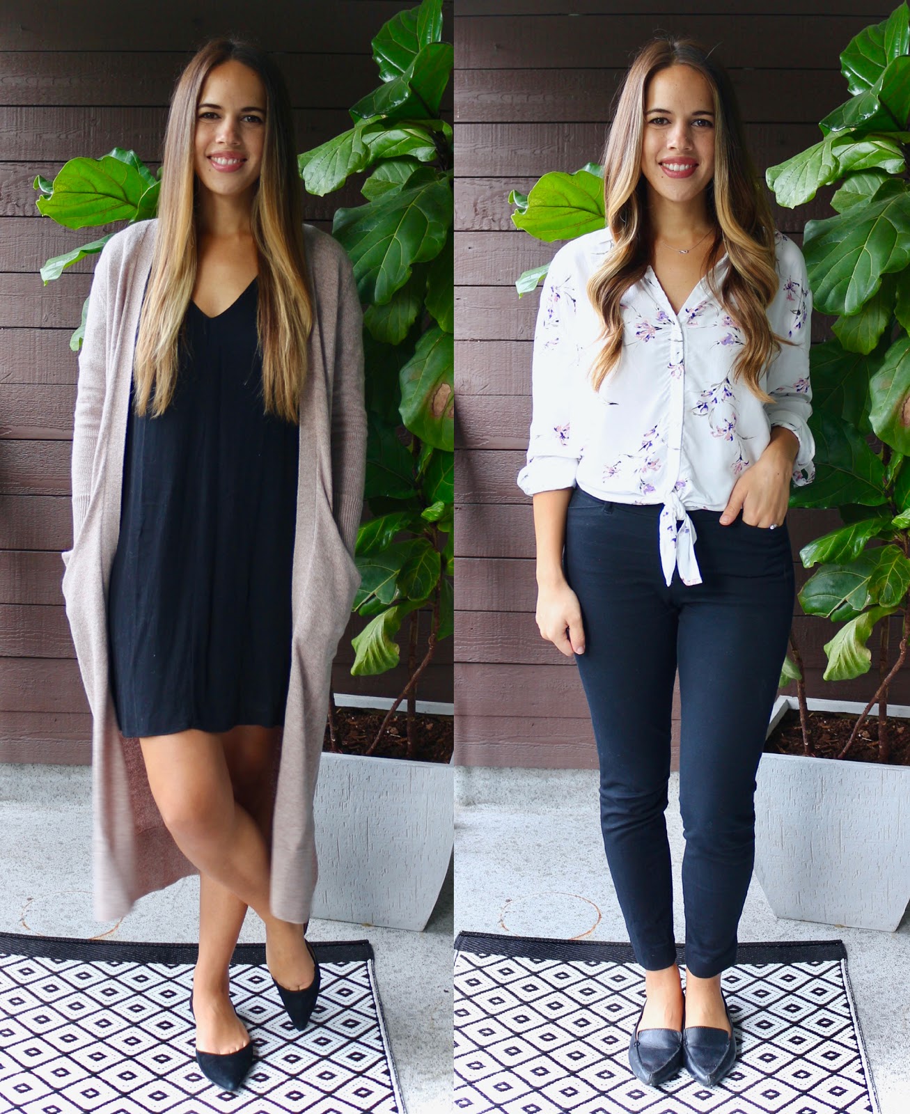 Jules in Flats September Outfits (Business Casual Workwear on a Budget)