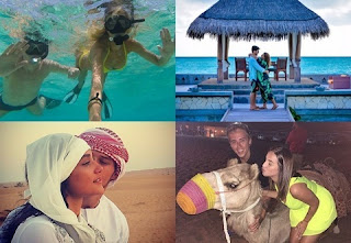 Lua de mel ao estilo dos famosos Quem acompanha o mundo das celebridades já percebeu que alguns destinos andam na moda quando o assunto é lua de mel. Nos últimos tempos, o "bonde todo" anda curtindo os primeiros dias do casamento nas Ilhas Maldivas, em Dubai, Abu Dhabi e outros lugares similares. Escolher o lugar certo é apenas o primeiro passo para ter uma lua de mel ao estilo dos famosos
