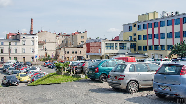 Parking przy ulicy Grudziądzkiej w Bydgoszczy