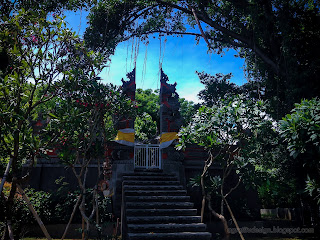 Small Balinese Hindu Temple Building In Harmony With Nature At Tangguwisia Village, North Bali, Indonesia