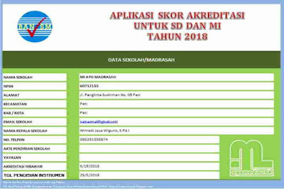 Aplikasi Penghitung Skor Akreditasi 2018