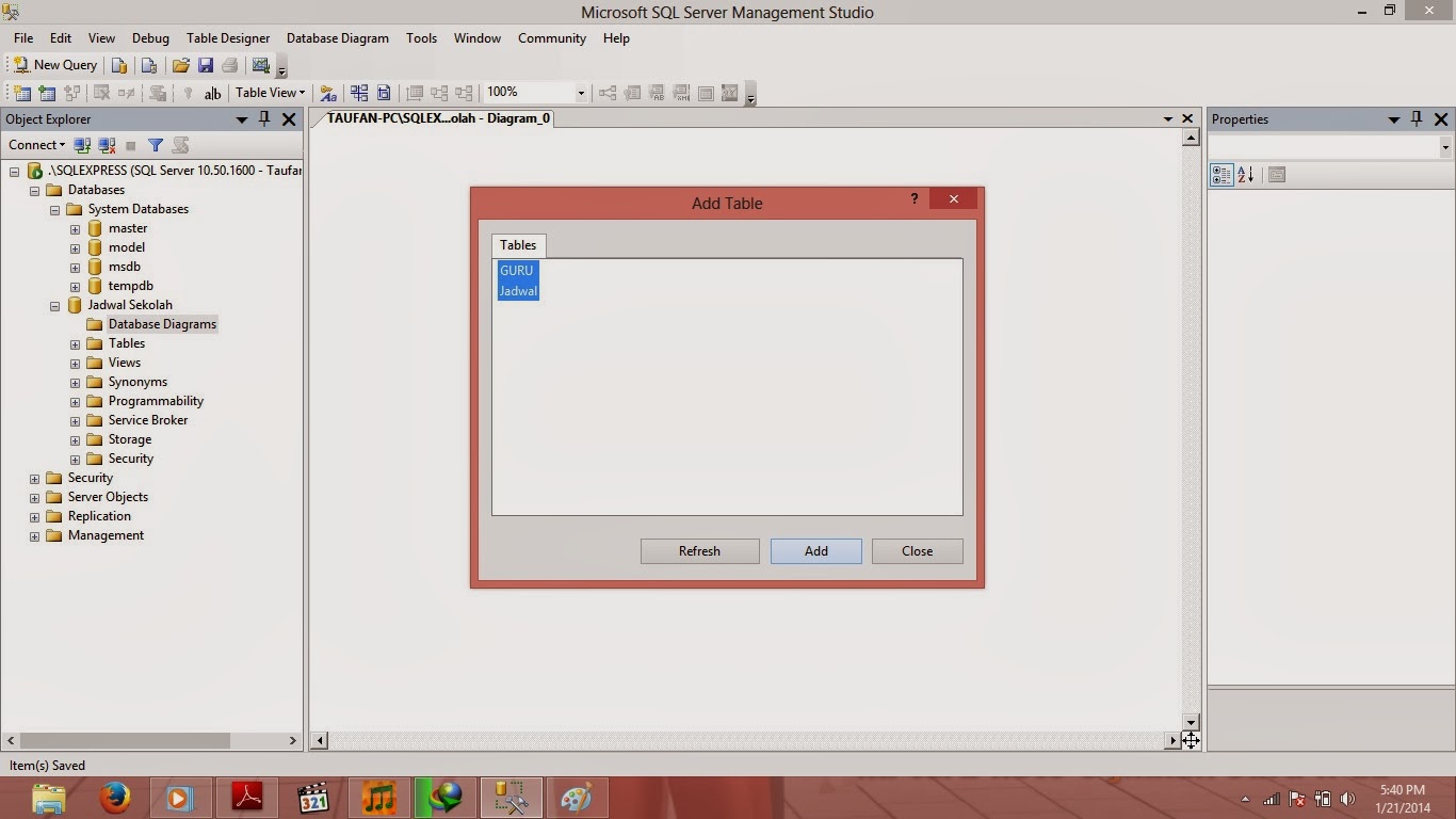Диаграмма sql management studio. Диаграмма sql management studio