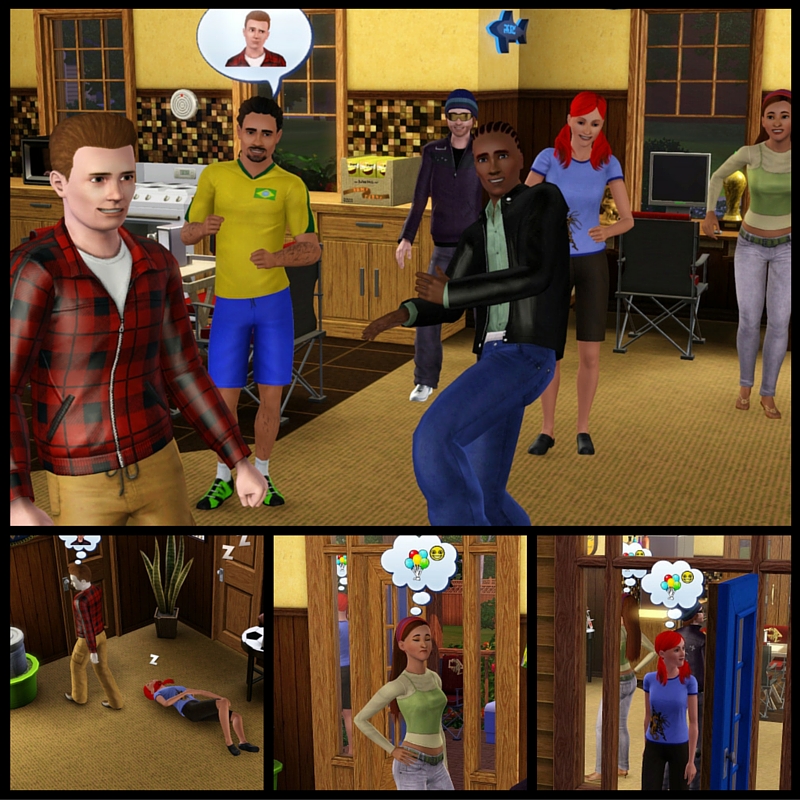 Gypsy Sim Felipe's Raging Party collage