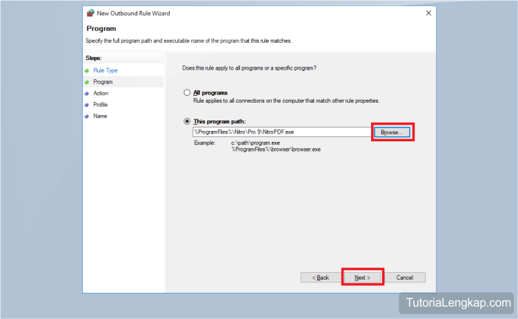 tutorial lengkap Cara Blokir Akses Internet Aplikasi Tertentu Pada Semua Versi Windows, cara agar aplikasi tidak dapat mengakses internet namun masih bisa internetan, tips windows untuk memblokir aplikasi, how to block internet acess on windows 7, windows 8, windows 10