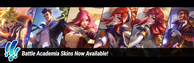Surrender At 20 Battle Academia Skins Now Available