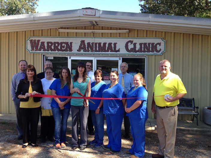 Saline River Chronicle News Ribbon Cutting At Warren Animal Clinic