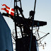 UFO sighting on warship in the North Sea