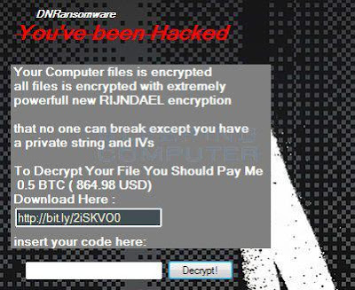 Βρήκαμε λύση για να μην πληρώσετε λύτρα σε bitcoin αν κολλήσατε Ransomware - ιό κρυπτογράφησης DNRansomware