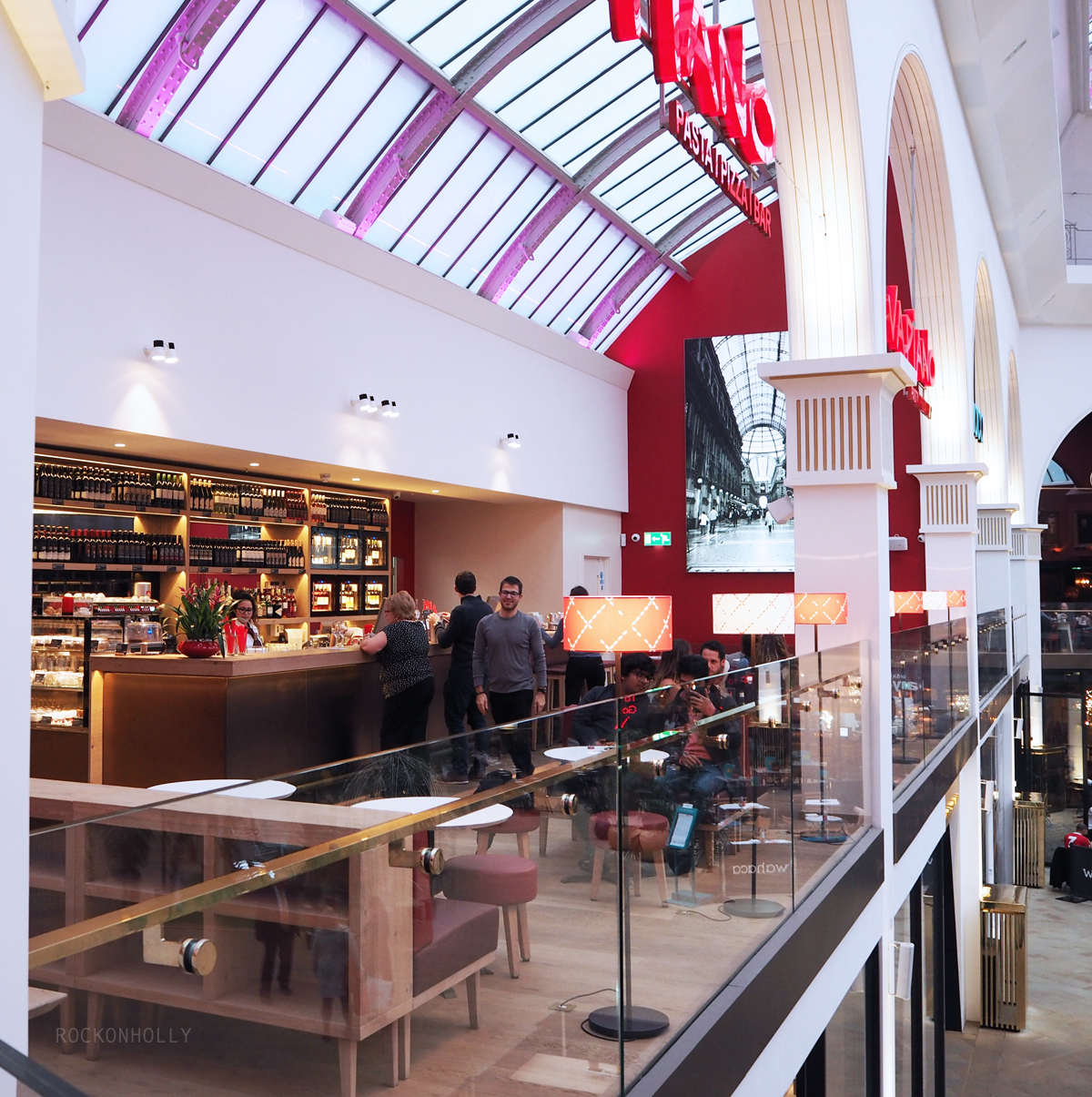 Vapiano Manchester Food Review on Rock On Holly Blog